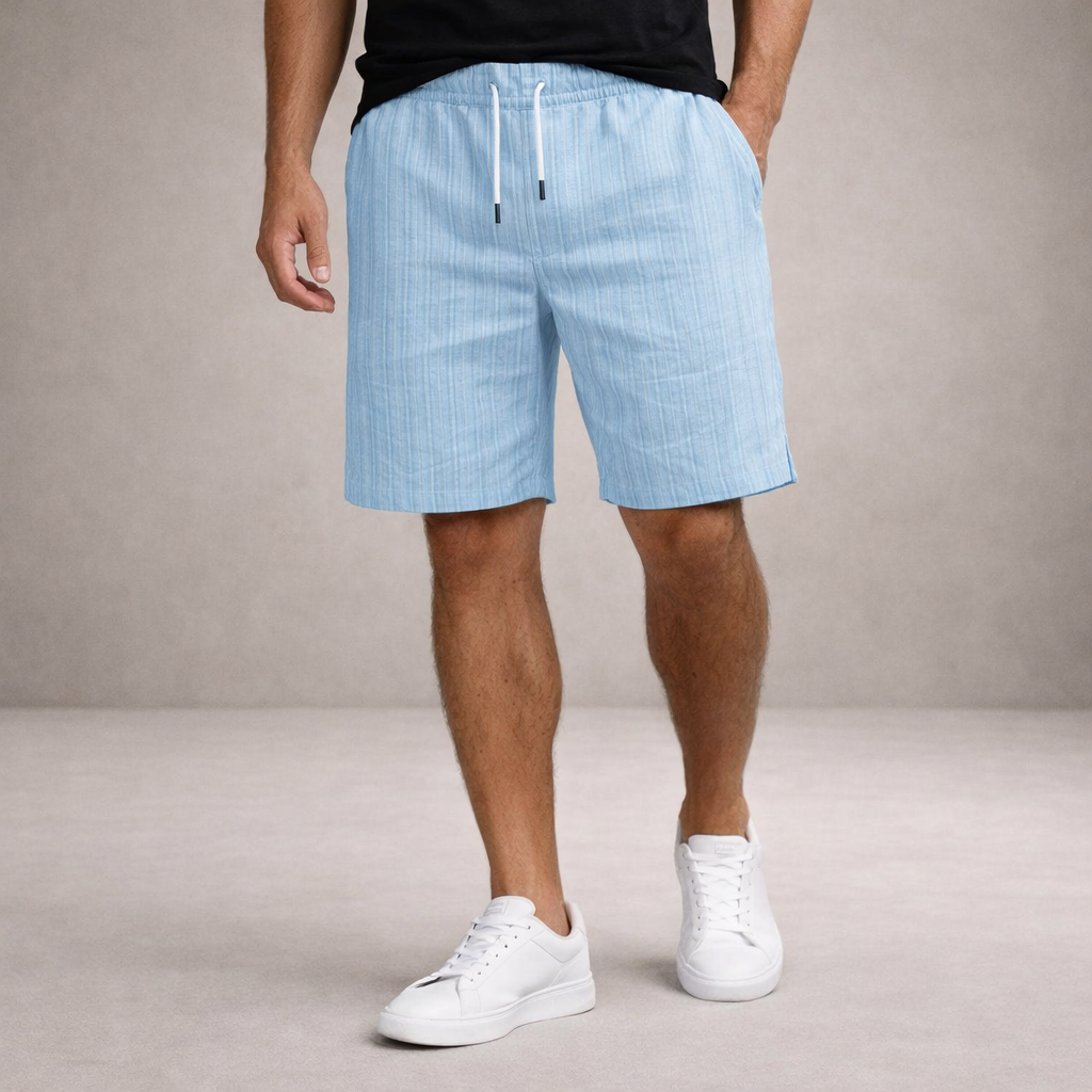 STRAIGHT HEM SHORTS FOR MEN