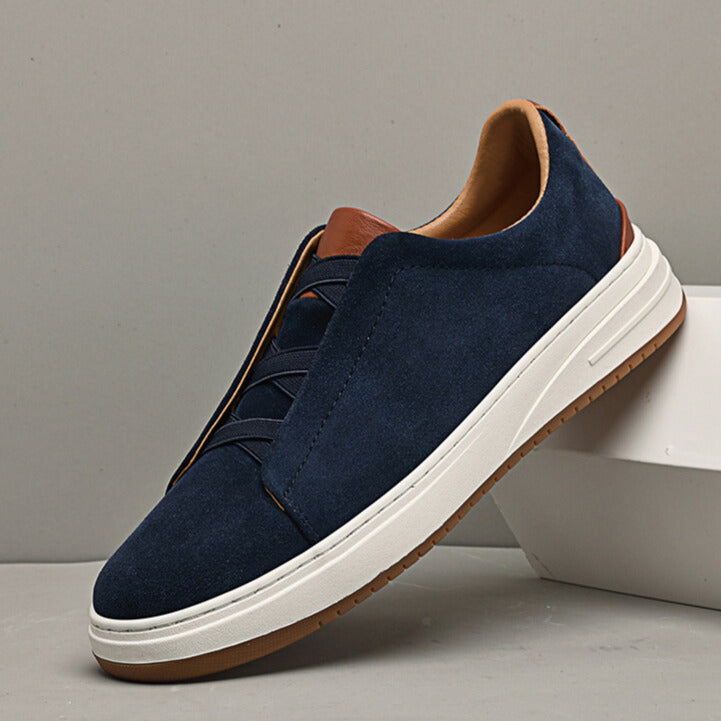 SUEDE SLIP-ON SHOES FOR MEN