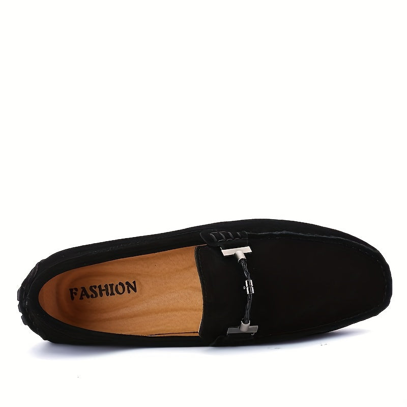 SQUARE TOE LOAFERS FOR MEN
