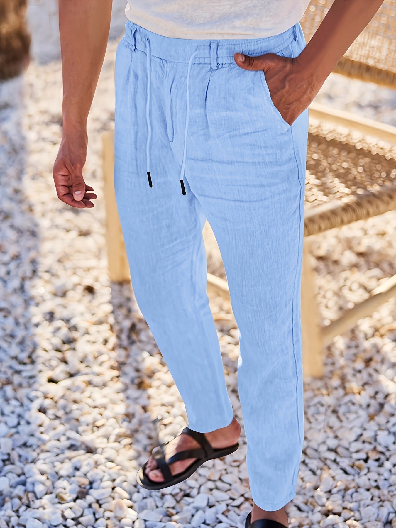 STRAIGHT LEG TROUSERS FOR MEN