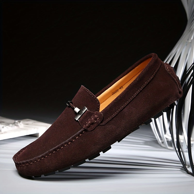 SQUARE TOE LOAFERS FOR MEN