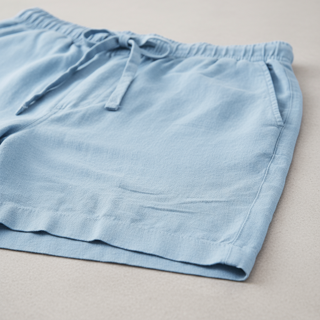 RELAXED COTTON SHORTS FOR MEN