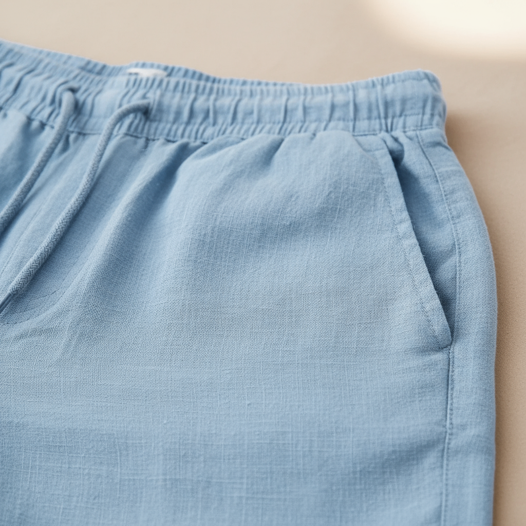 RELAXED COTTON SHORTS FOR MEN