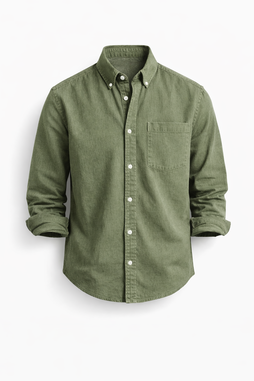TAILORED BUTTON-UP SHIRT FOR MEN