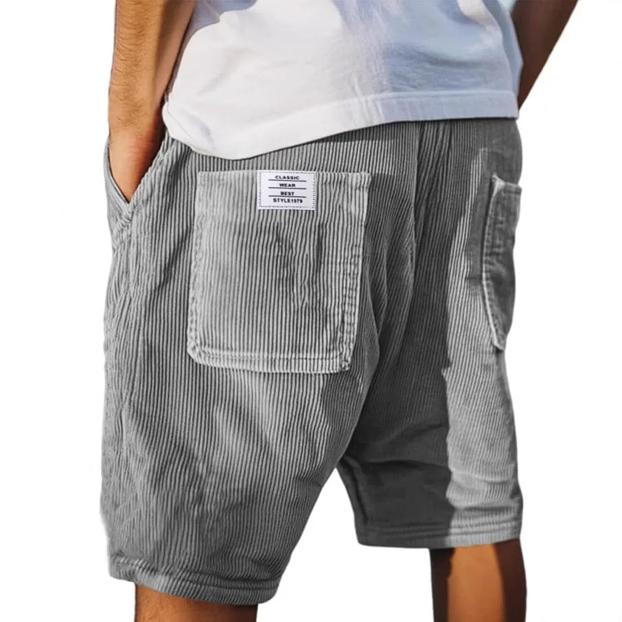 CORDUROY SHORTS FOR MEN