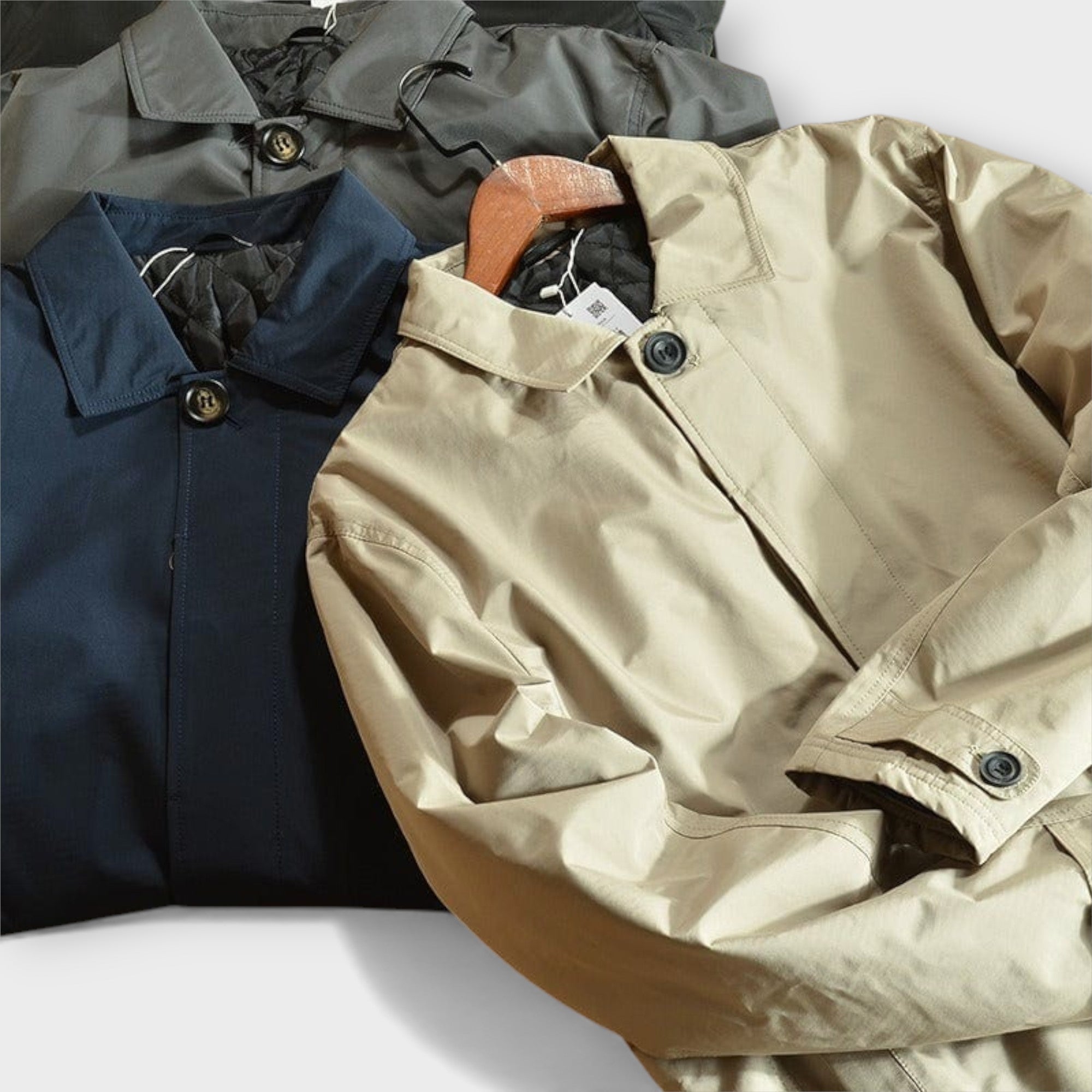 ALL-WEATHER COAT FOR MEN