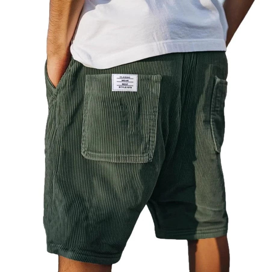 CORDUROY SHORTS FOR MEN