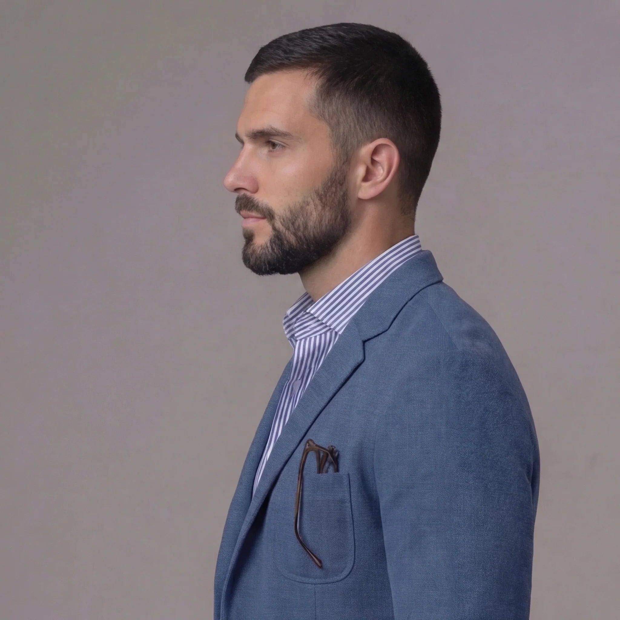 LINEN BLAZER JACKET FOR MEN