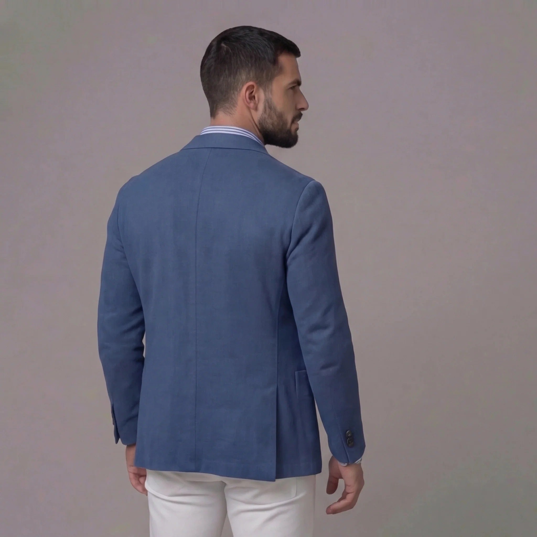 LINEN BLAZER JACKET FOR MEN