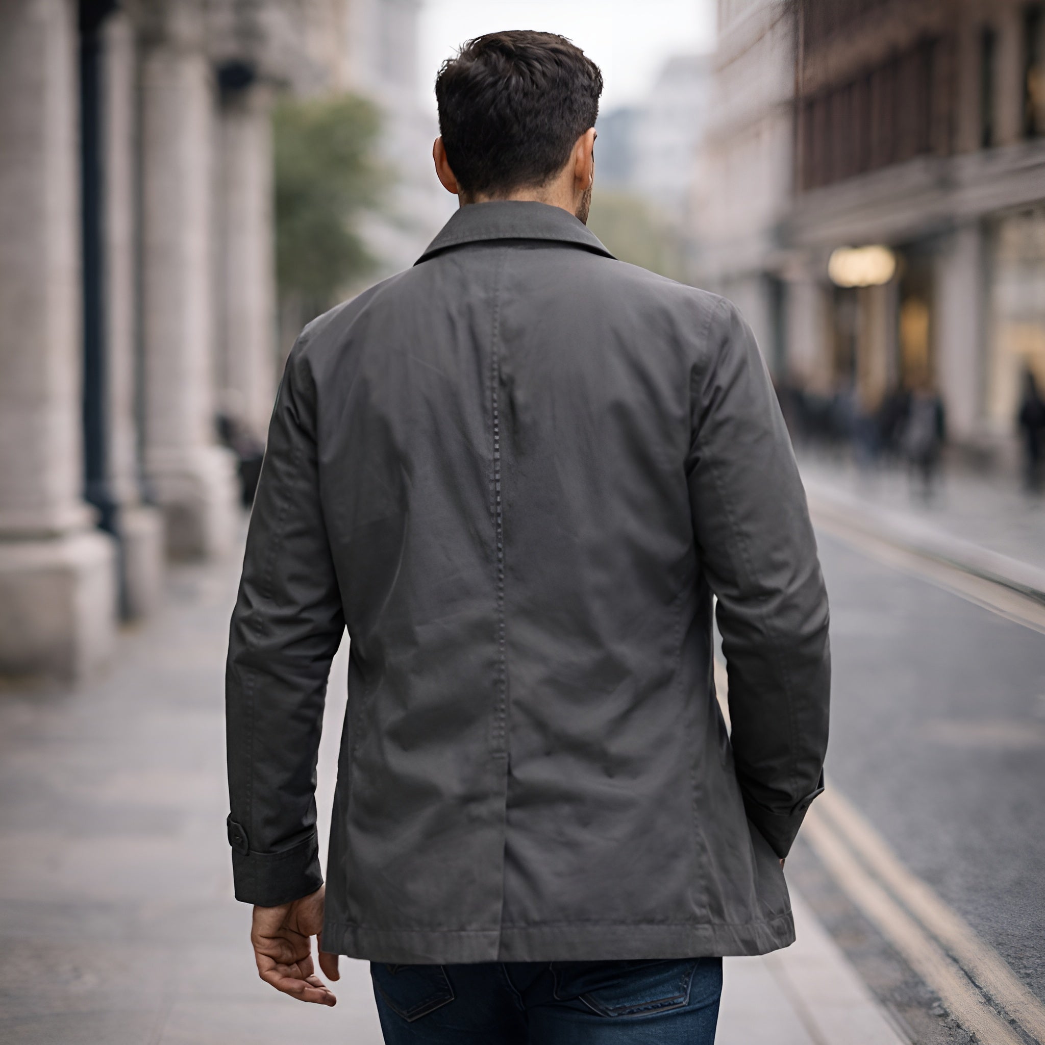STRUCTURED COAT FOR MEN