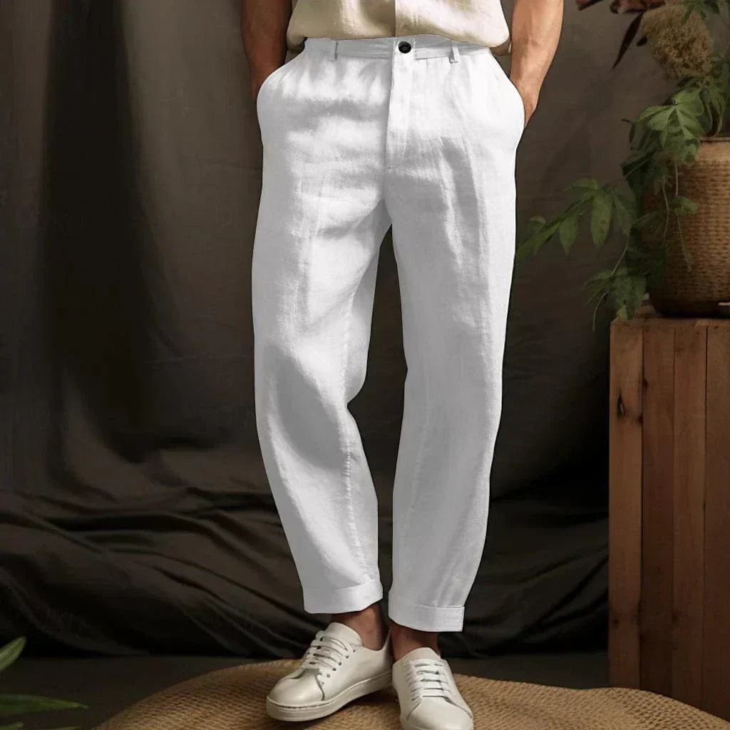LIGHT SUMMER TROUSERS FOR MEN
