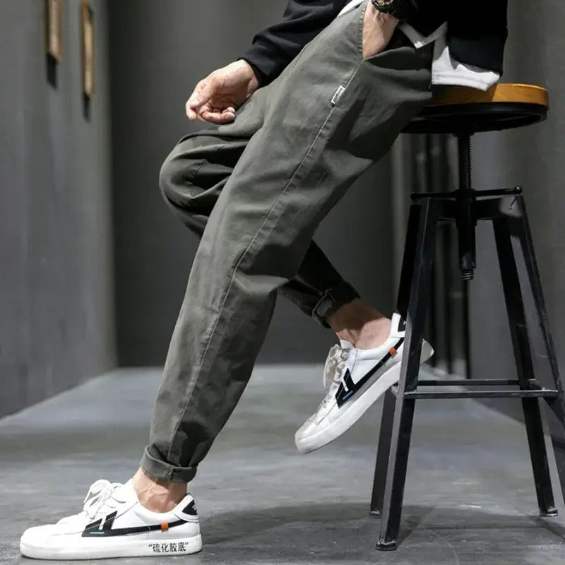 TAPERED TROUSERS FOR MEN