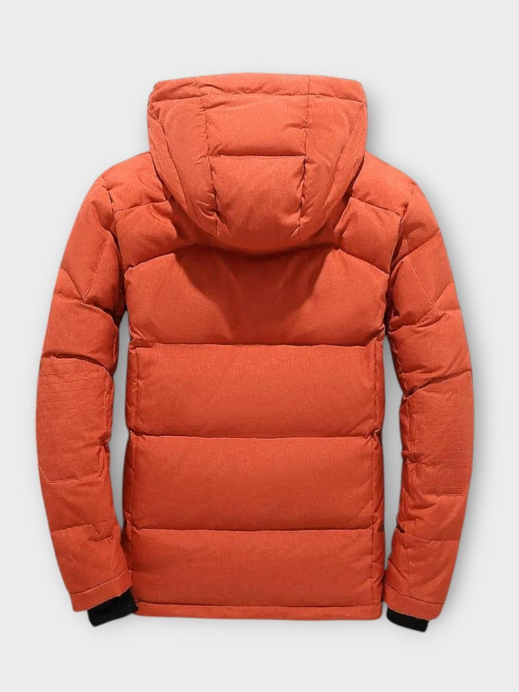 SOLID WINTER JACKET FOR MEN