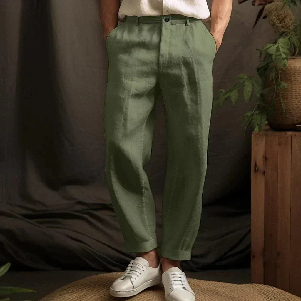 LIGHT SUMMER TROUSERS FOR MEN