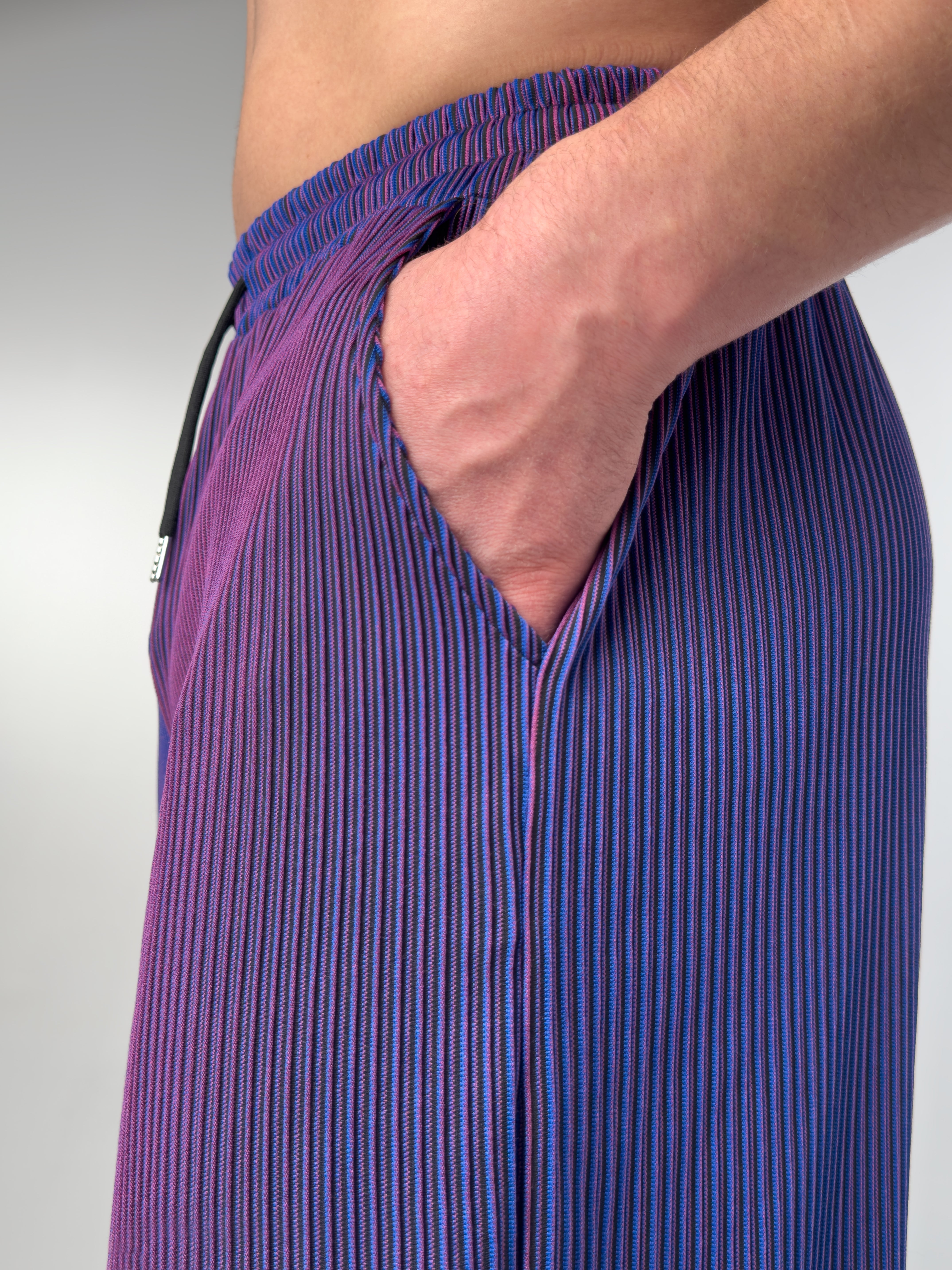 DRAWSTRING STRIPE TROUSERS FOR MEN