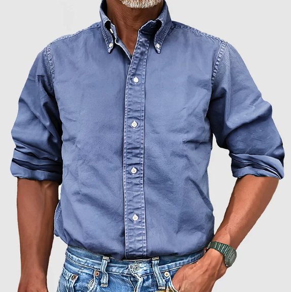 STRAIGHT FIT SHIRT FOR MEN