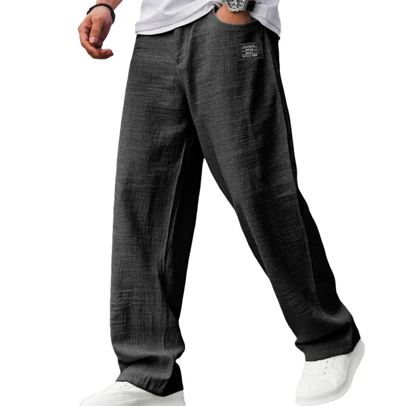 STRAIGHT LEG TROUSERS FOR MEN