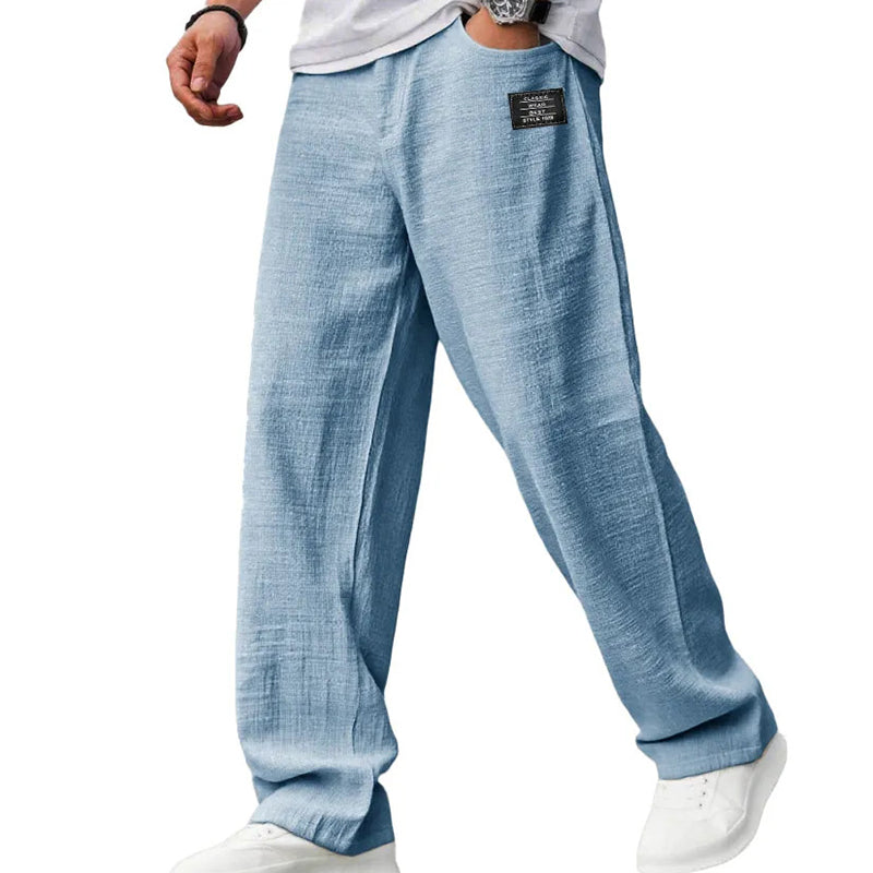 STRAIGHT LEG TROUSERS FOR MEN