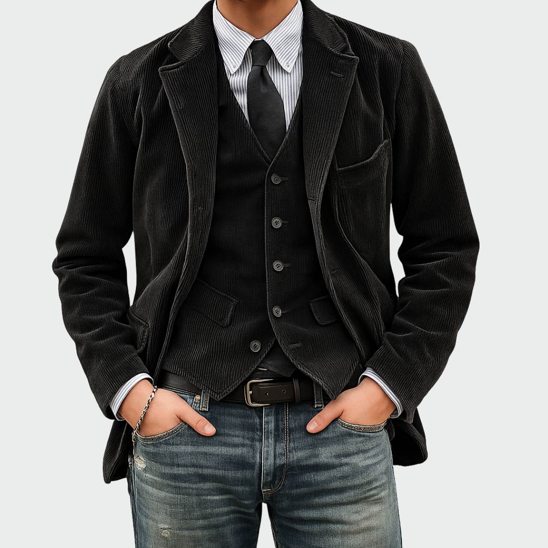 VELVET TWO PIECE SET FOR MEN