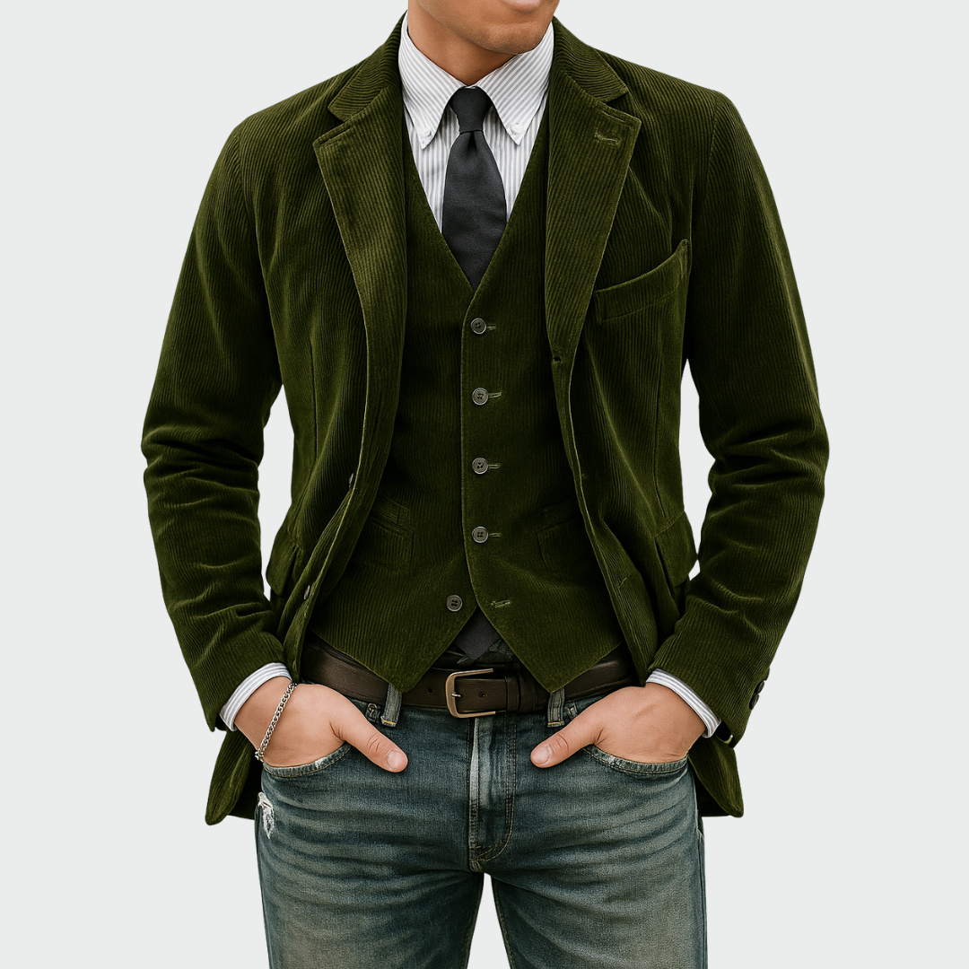VELVET TWO PIECE SET FOR MEN