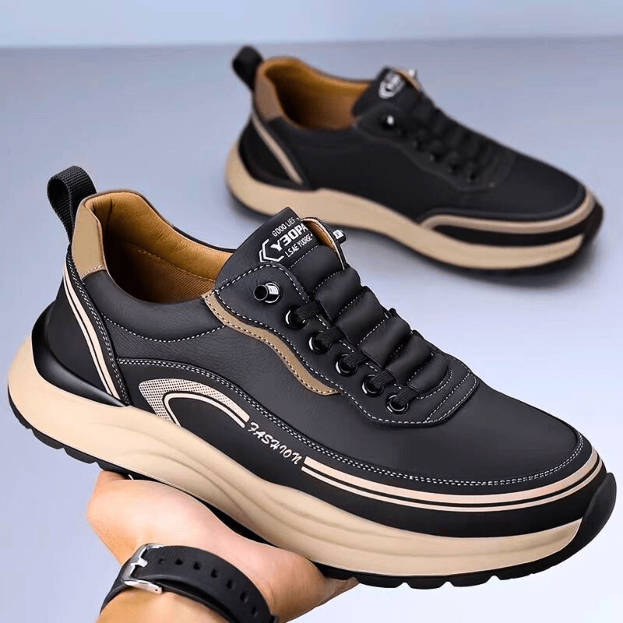 CUSHIONED STREET SHOES FOR MEN