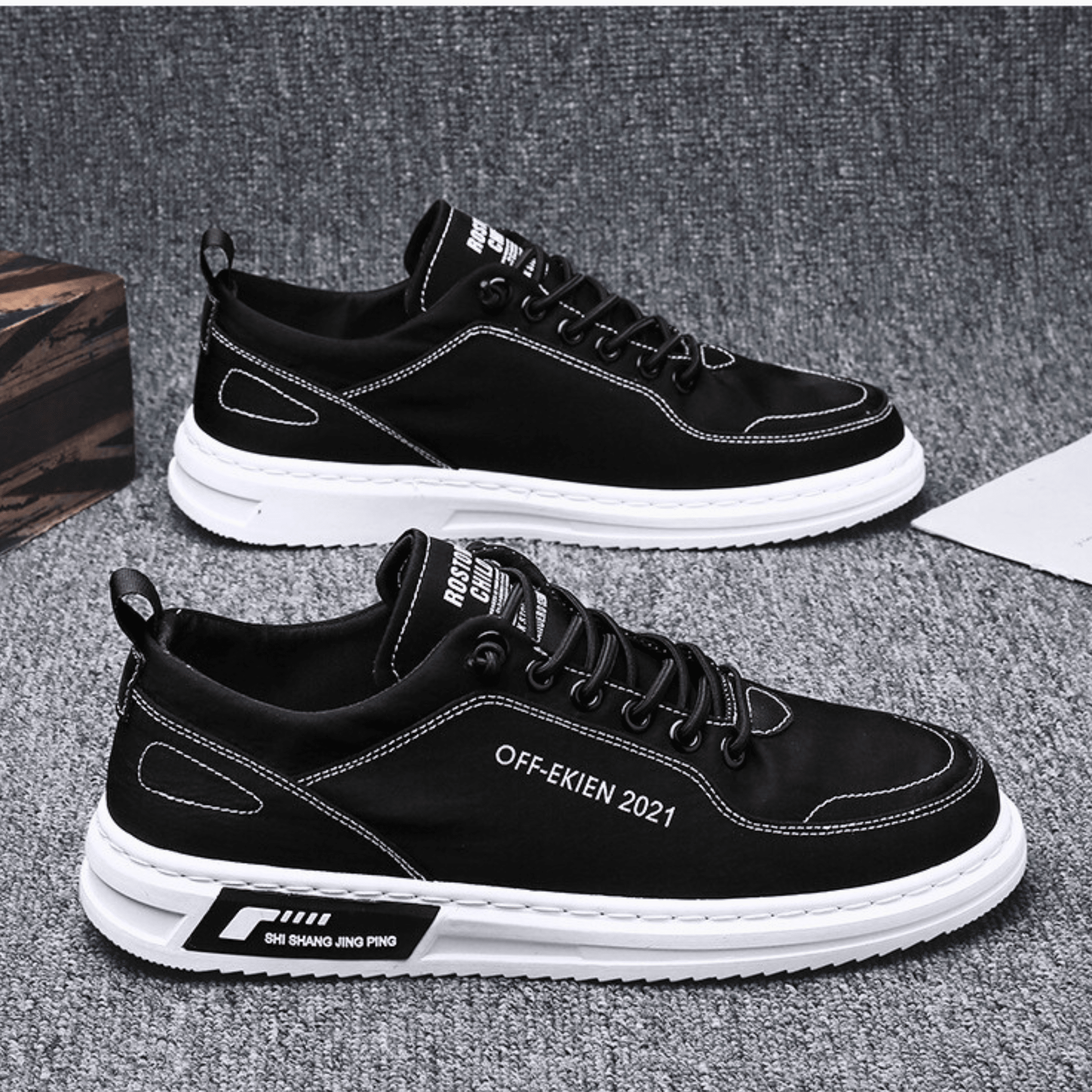 STRUCTURED SNEAKERS FOR MEN