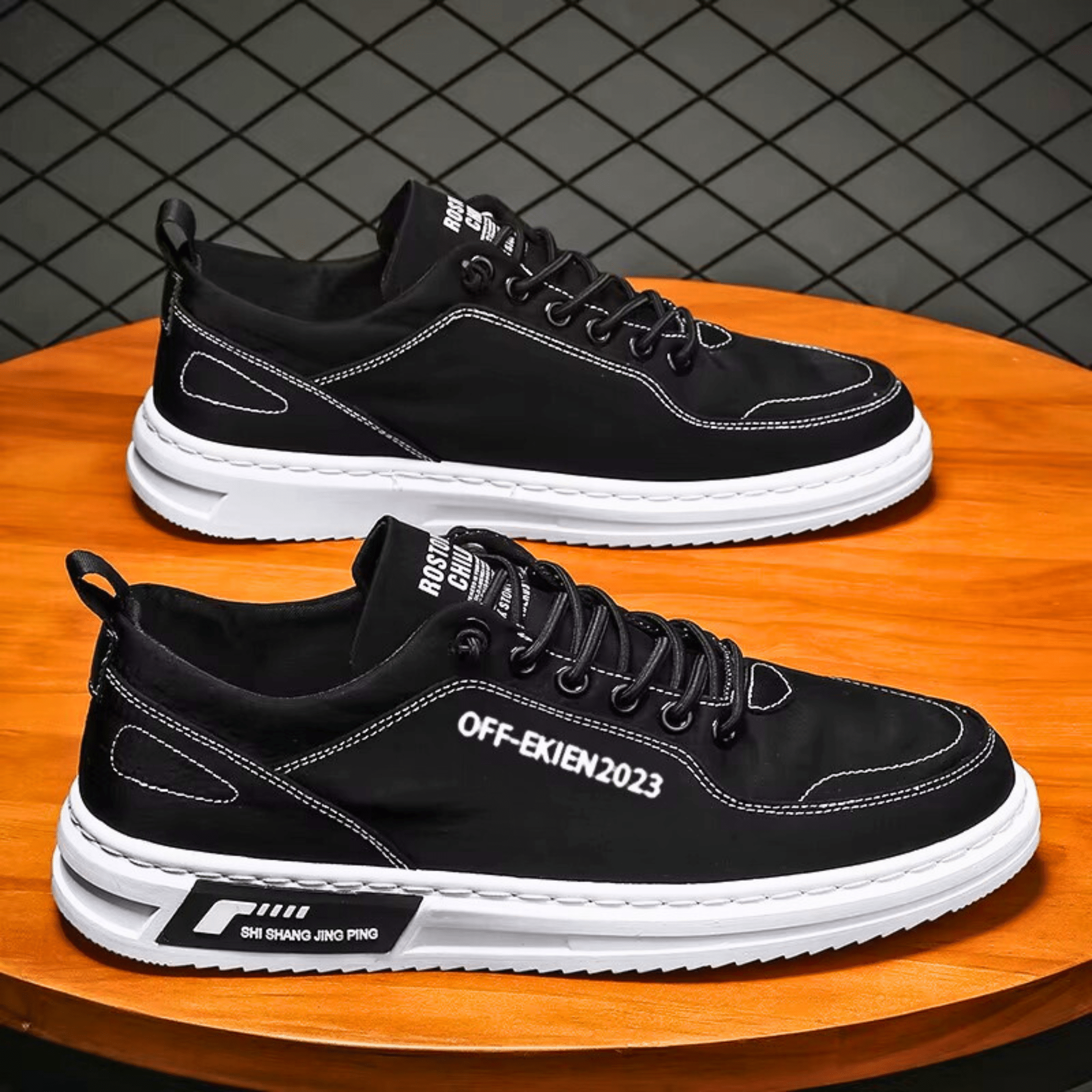 STRUCTURED SNEAKERS FOR MEN