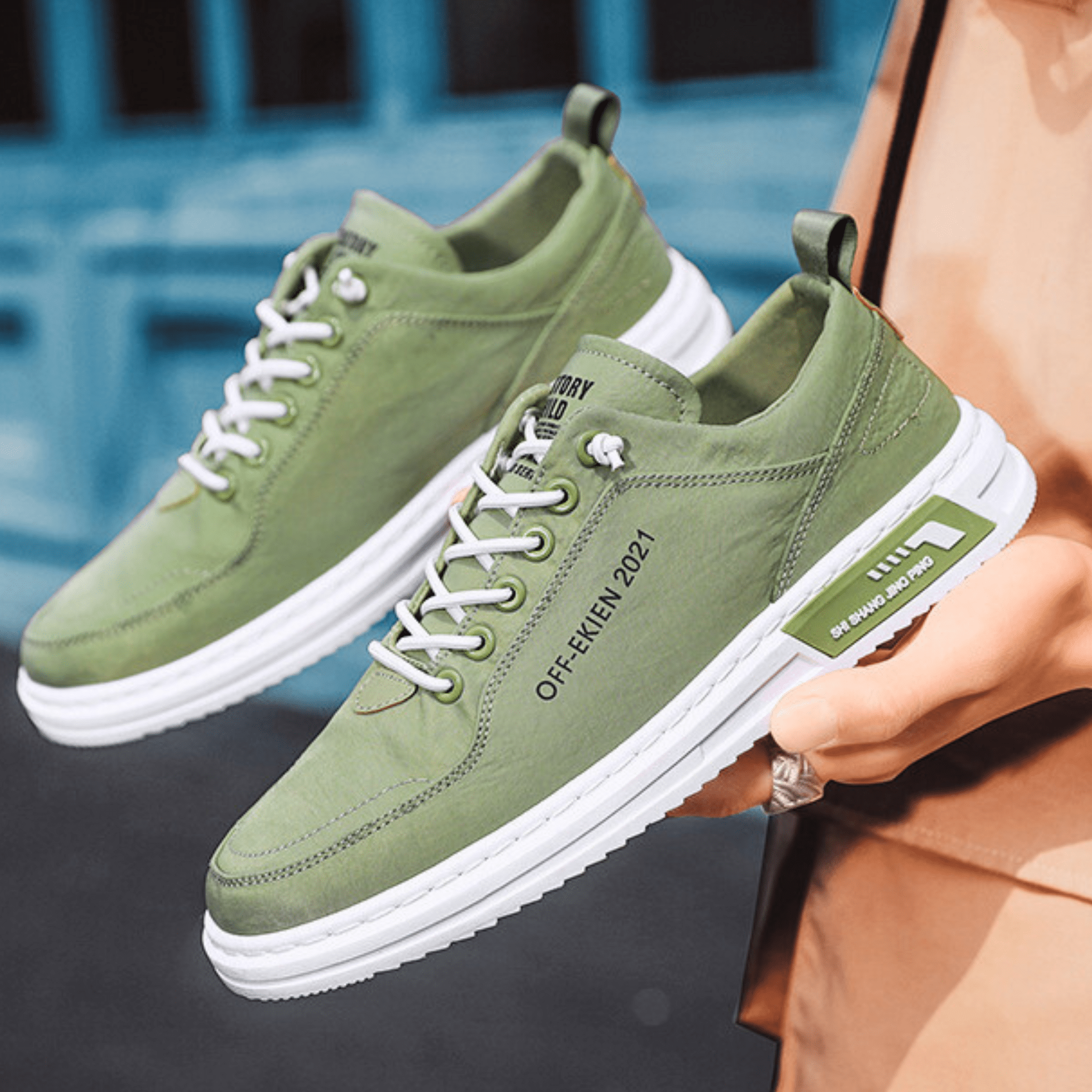 STRUCTURED SNEAKERS FOR MEN