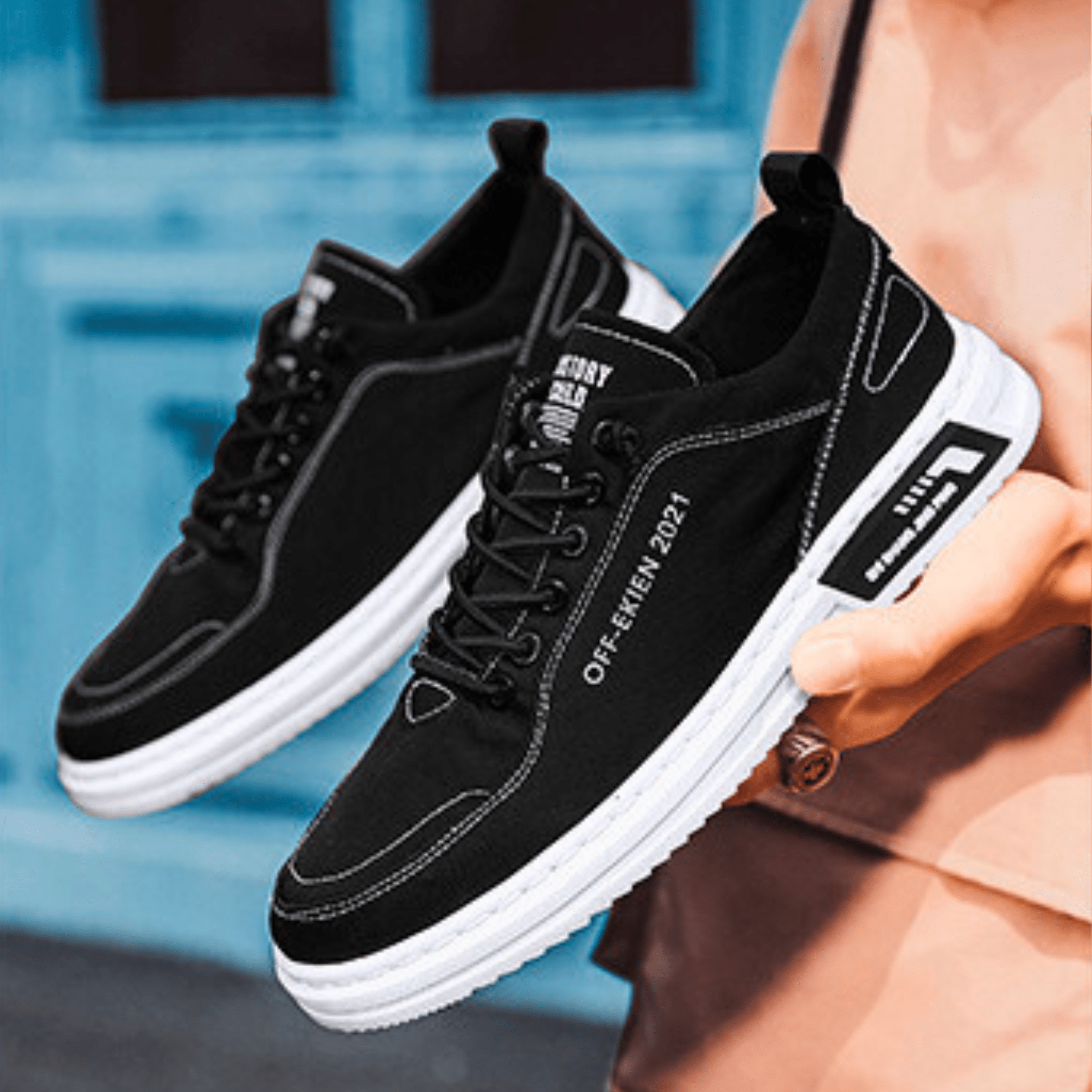 STRUCTURED SNEAKERS FOR MEN