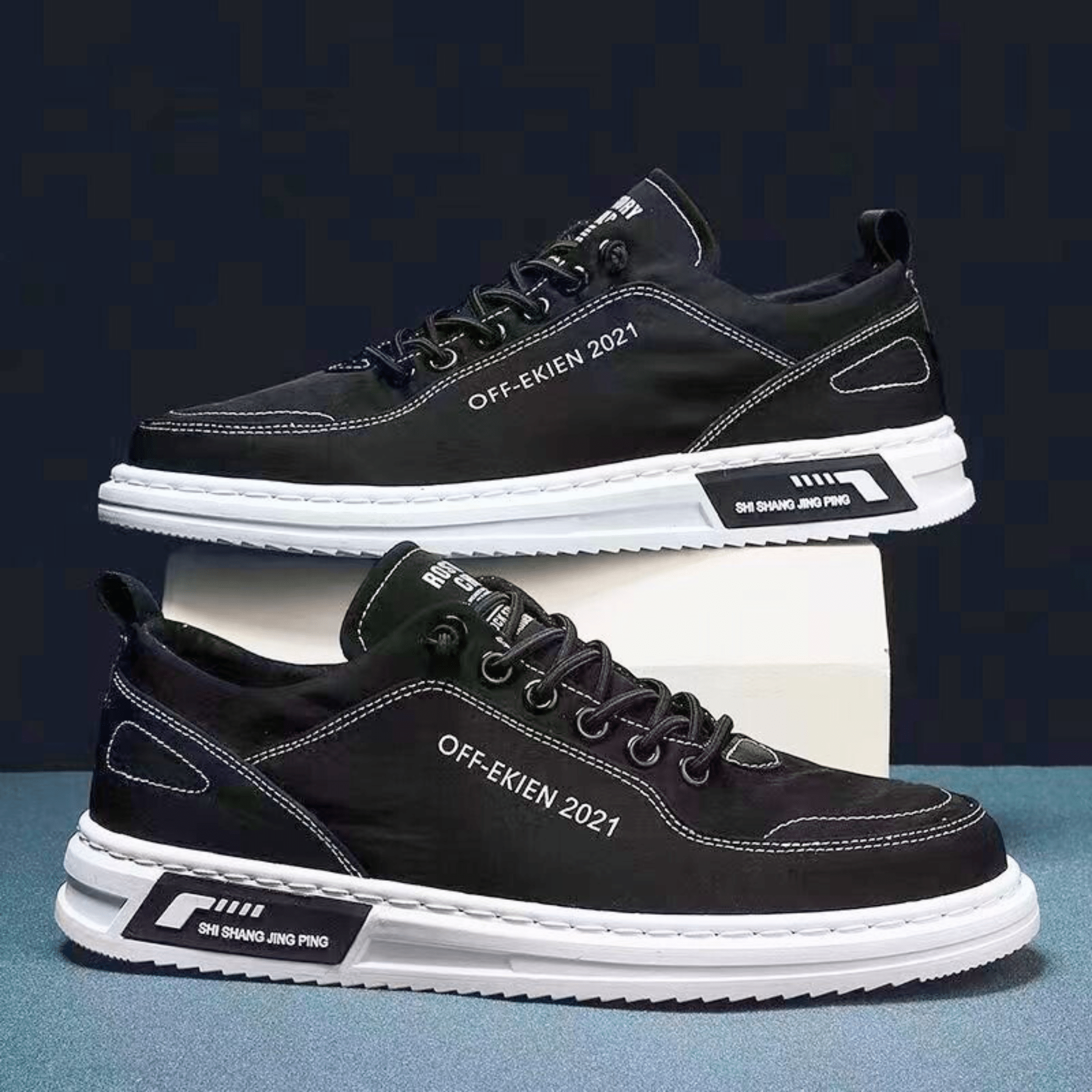 STRUCTURED SNEAKERS FOR MEN