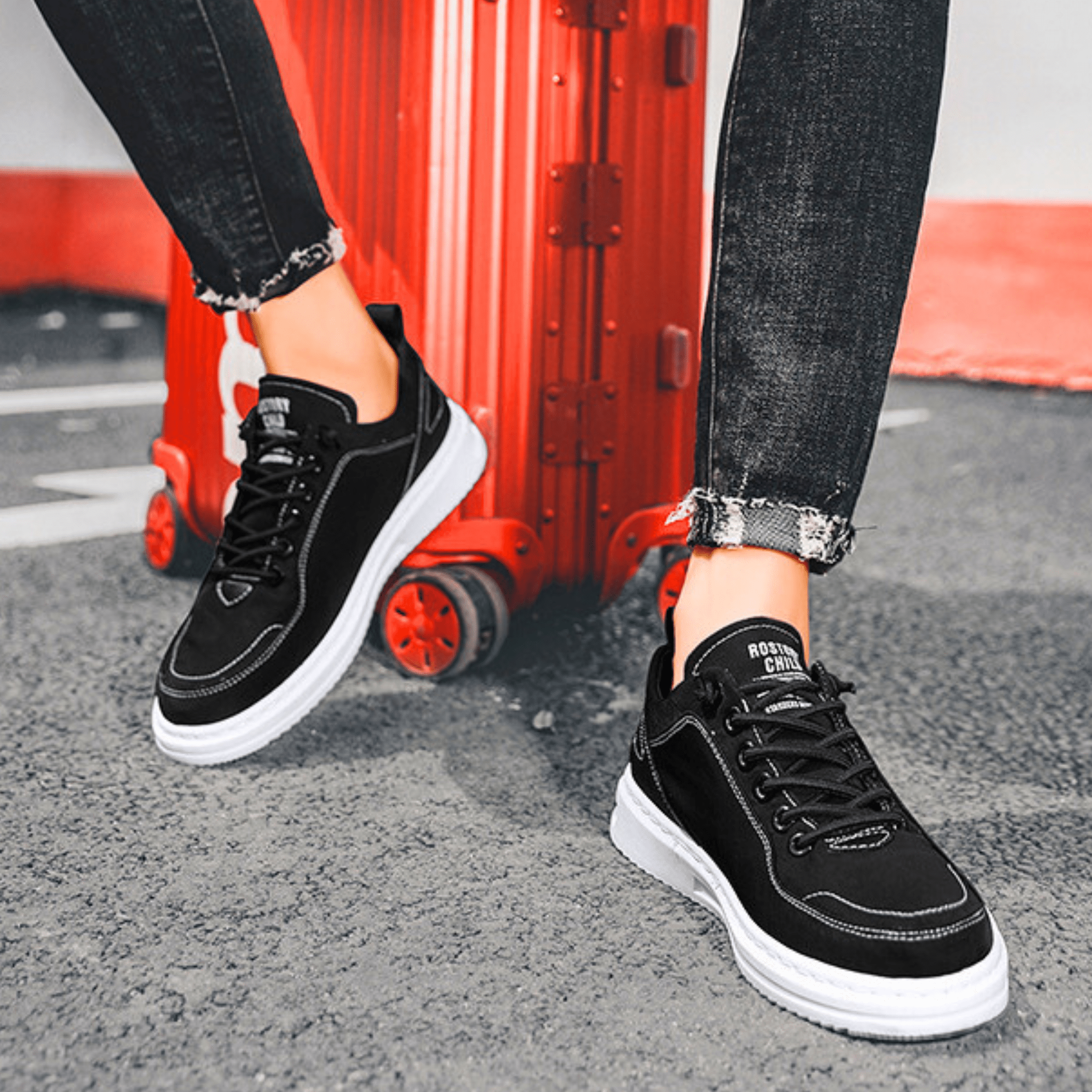 STRUCTURED SNEAKERS FOR MEN