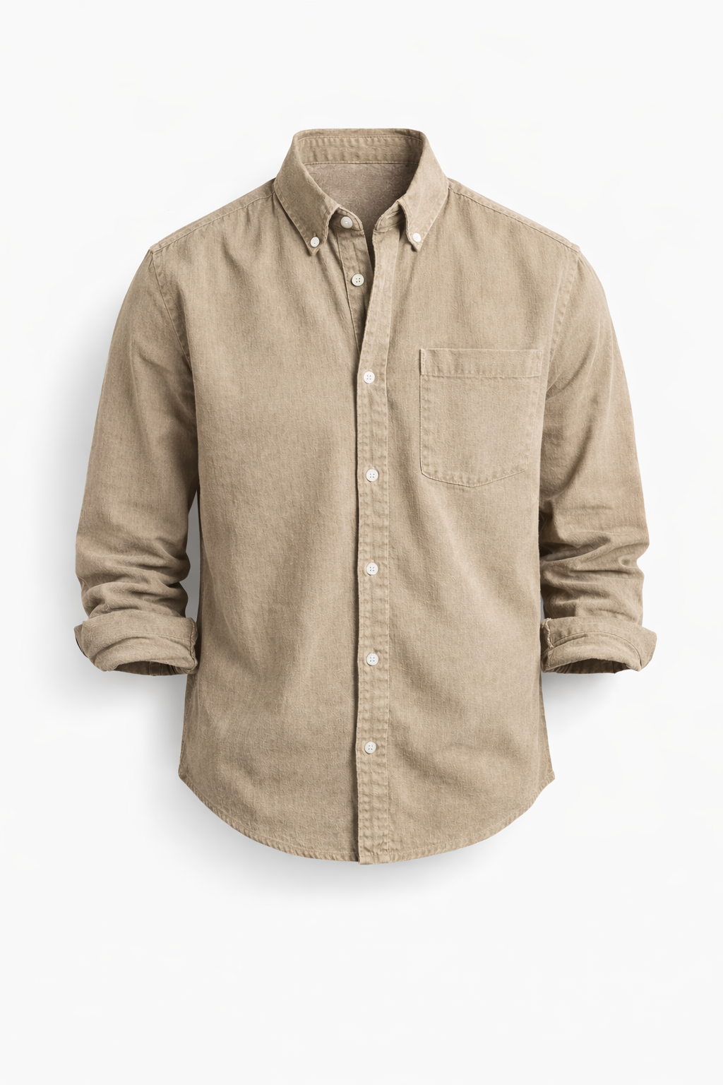 TAILORED BUTTON-UP SHIRT FOR MEN